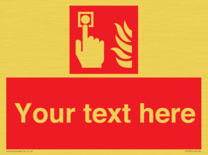 Custom Fire Alarm call point